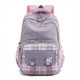thumbnail image 1 of Kawaii Plaid Pattern Backpack: Multi-Layer Laptop School Bag for Teen Girls & Boys - Perfect for Travel & Everyday Use!, 1 of 5