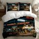 thumbnail image 1 of 3pcs M-Slug Pixel Character Urban Themed Printed bedding, 1 of 1