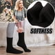 thumbnail image 3 of Calcetines de lana EBMORE para mujer, senderismo, térmicos, cálidos e invierno, 5 pares, 3 of 6