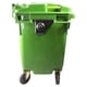 thumbnail image 3 of Contenedor Industrial 4 Ruedas 660L Verde, 3 of 6