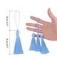 thumbnail image 3 of Mini Silky Bookmark Tassels Uxcell Azul, 3 of 3
