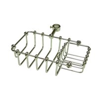 Jabonera Kingston Brass Cc2141 Con Soporte Elevador, 18 Cm, Cromada