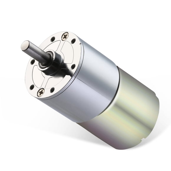 Motor de engranajes Greartisan DC 24 V 300 RPM de alto par 37 mm