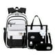 thumbnail image 3 of Backpack 3Pcs/Set for Girls Large Capacity Middle Schoolbag Student Schoolbag Set School Backpack Bags for Teenage Students Bag, 3 of 3