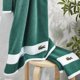 thumbnail image 2 of Juego de Toallas de Algodón Lacoste 6 Piezas Verde Croc, 2 of 9