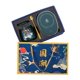 thumbnail image 4 of Calentador De Café Y Taza, Juego De Cuchara, Calentador De Tazas De Bebidas De Año Nuevo Para Oficina, Hogar, Verde, 4 of 5