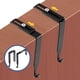 thumbnail image 3 of Gancho de almacenamiento qieoyk 8 piezas metal negro, 3 of 7