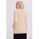 thumbnail image 3 of Polerón Mujer Con Cierre Beige, 3 of 4
