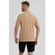 thumbnail image 3 of Polera Hombre Piqué Básica Lisa Kaki - lll, 3 of 4