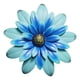 thumbnail image 4 of Arte Vibrante De La Escultura De La Pared De La Flor Del Metal Que Cuelga La Decoración Casera Al Aire Libre Interior Azul, 4 of 5