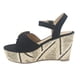 thumbnail image 2 of Sandalia Chalada Mujer Como-50 Negro Plataforma, 2 of 6
