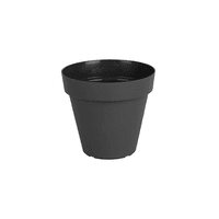 Outzen - Set 3 Maceteros Plásticos Capri 16Cm Antracita