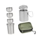 thumbnail image 3 of Juego De Té De Titanio, Tetera Portátil Para Pescar, Viajar Y Actividades Al Aire Libre Con Asa, 3 of 3