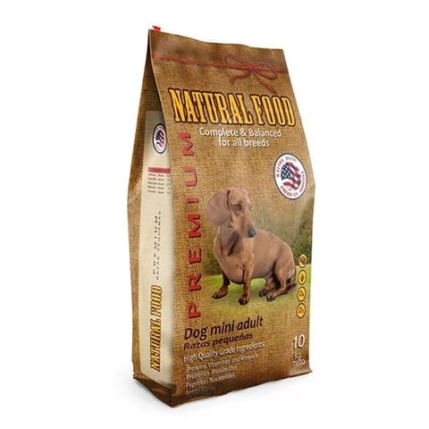 Natural Food Para Perros - Adultos Razas Pequeñas 10 Kg
