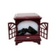 thumbnail image 1 of 1/12 Casa De Muñecas Miniatura Chimenea Accesorios Para Fotos Para Decoración Para Sala De Estar Rojo, 1 of 5