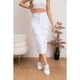 thumbnail image 3 of Falda Larga Mujer Cargo Tiro Alto Jeans Full Elasticada 6018, 3 of 4