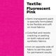 thumbnail image 2 of Pintura para tela Jacquard Textile Color FL Fluorescente Rosa, 2 of 7