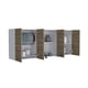 thumbnail image 3 of Mueble De Cocina Mural 150x60x31,5 Cm Miel Y Blanco 6 Puertas, 3 of 9