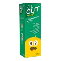 Maver - All Out Spray Preventivo Contra Piojos 120 Ml