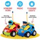 thumbnail image 3 of Coches de control remoto PREXTEX Cartoon Police Car y coche de carreras, 3 of 7