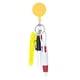 thumbnail image 1 of Shuttle Pen Suministros De Oficina Regalo Compacto Enfermera Retráctil Titular De La Insignia Amarillo, 1 of 5