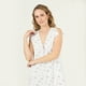 thumbnail image 5 of Camisola de Dormir Cleo Blanco Estampado, 5 of 5