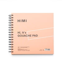 Himi Block Para Gouache 21.6 X 21.6 Cm 50Hojas 160G Rosado