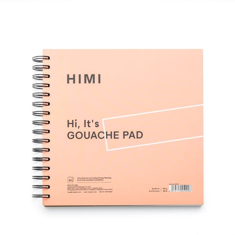 Himi Block Para Gouache 21.6 X 21.6 Cm 50Hojas 160G