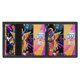 thumbnail image 4 of Moon Girl Cartera Trifold para Hombres, 8 Ranuras para Tarjetas, 1 Ventana de ID, Tarjetero Delgado con Bolsillo de Efectivo con Cremallera para Uso Cotidiano, 4 of 6