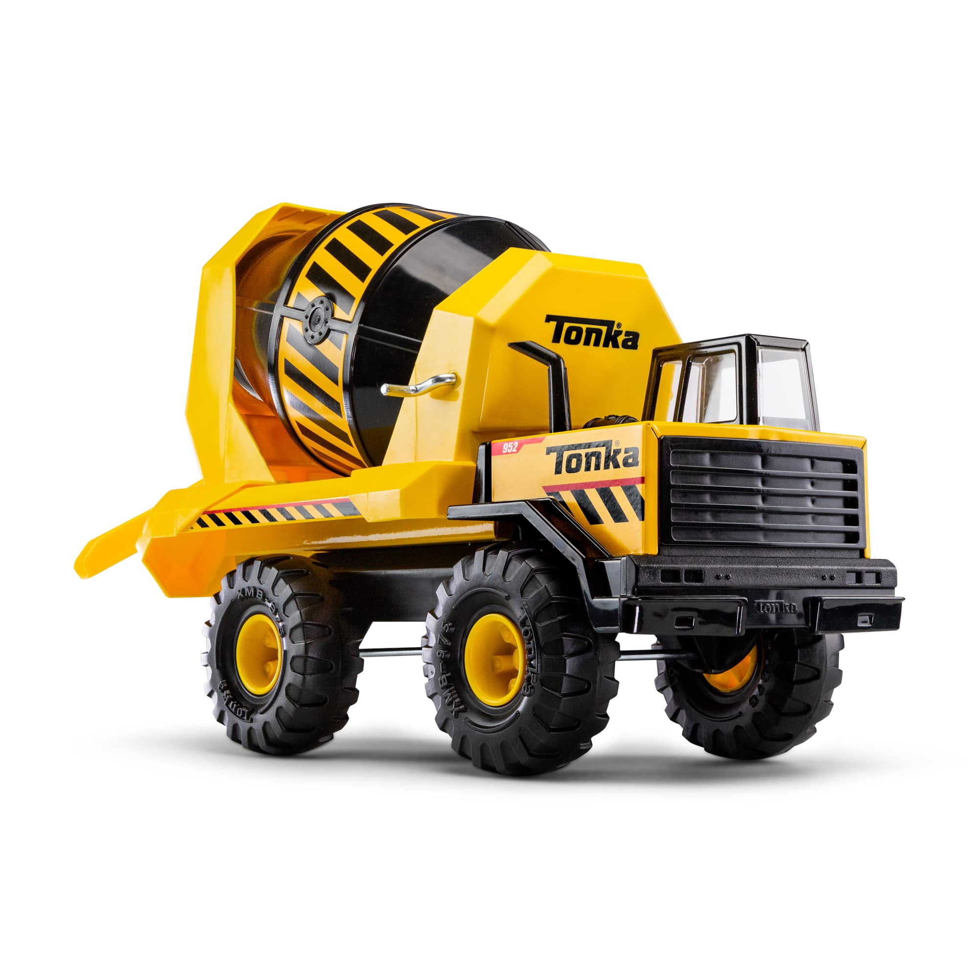 Mezcladora De Cemento Toy Truck Tonka Steel Classics Mighty, Amarilla