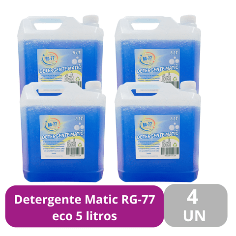 Vista Capital - Detergente Matic Rg-77 Eco 5 Litros 4