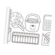 thumbnail image 5 of Pósteres Para Colorear, Regalo De Cumplea?os, Rollo De Papel Artístico DIY, Adhesivo Para El Hogar, útiles Escolares De Dibujo, 5 of 5