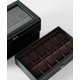 thumbnail image 5 of Caja para relojes TAWBURY Bayswater de 24 ranuras negro cuero PU, 5 of 9