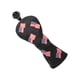 thumbnail image 4 of Fundas Para Cabeza De Palos De Golf Cubiertas De Cuello Largo Para Conductor De Madera Color Negro Ut, 4 of 5