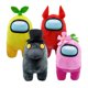 thumbnail image 2 of Figura de peluche Zoofy Among Us roja con cuernos 30 cm, 2 of 3
