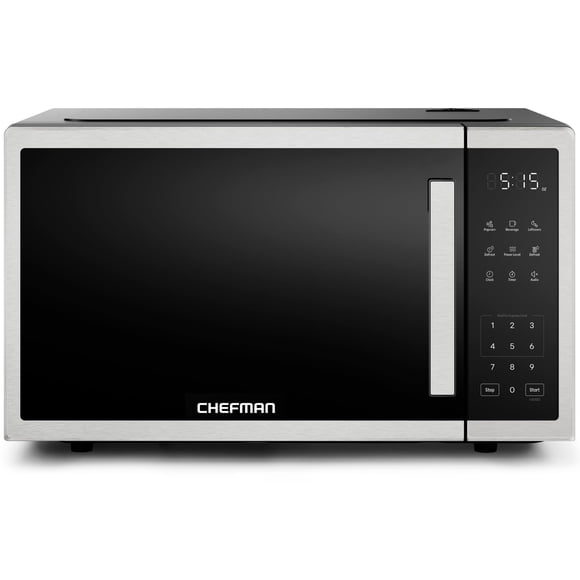 Microondas de encimera Chefman 1000W 31L Acero inoxidable