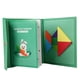 thumbnail image 2 of Tangram Geométrico Manipulador Cerebro Teasers Juguete Para Niños Niñas Niños Edades 4-8 Verde, 2 of 5