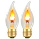 thumbnail image 1 of Bombilla LED Hompavo E26 de llama parpadeante 3W (2 unidades), 1 of 7