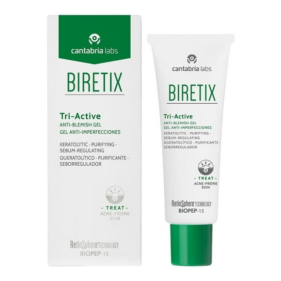 Gel Biretix Tri-active 50ml Antiacné Hipoalergénico