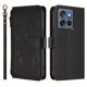thumbnail image 2 of Funda Cartera Mariposa para [Motorola Moto G Stylus 2025 5G] con Soporte y Cremallera Negro, 2 of 6