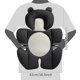thumbnail image 2 of Cojín de Soporte para Bebé EASICOZI con Altura Ajustable Oso Negro, 2 of 7