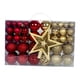 thumbnail image 1 of 101x Bola De Navidad DIY Estrella Superior Del árbol Para Restaurante Boda Halloween Oro Rojo, 1 of 5
