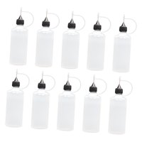 Bothyi - 10 Botellas Aplicadoras De Punta De Precisión Duraderas Para Teñir Tarjetas Quilling, 60 Ml