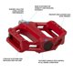 thumbnail image 2 of Pedal plano SHIMANO PD-EF202 rojo – ciclismo casual, 2 of 6