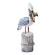 thumbnail image 4 of Estatua De Playa Rústica Para Decoración Del Hogar, Adorno De Pájaro Para Estante, Dormitorio Interior, Estilo Retro Azul, 4 of 5