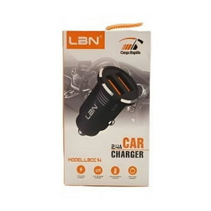 Cargador Usb Para Vehículo Lbn 12V 2 Puertos Usb