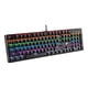 thumbnail image 2 of Teclado Gamer Hp Qwerty Español Color Negro Con Luz Rainbow, 2 of 7