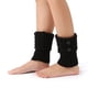 thumbnail image 1 of suxuMhao Calcetines - 3 Pares Calentadores de Piernas Negros: Calentadores de Piernas Tejidos, Calentadores de Piernas Holgados, Calentadores de Piernas Cortos, Calentadores de Piernas para Botas,, 1 of 2