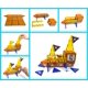 thumbnail image 5 of Set de construcción con piezas magnéticas Tytan Tiles Barco Pirata e Isla, 5 of 9
