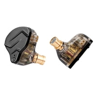 Auriculares Linsoul Kz Zsn Pro X Hybrid 1Ba+1Dd Hifi In-Ear, Color Gris